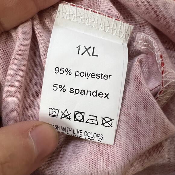 Grisworlds Womens Christmas Shirt Top Tree Farm Festive Holiday Classic 1X - Picture 8 of 9